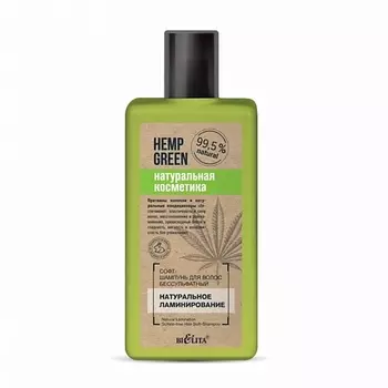 БЕЛИТА Софт-шампунь для волос бессульфатный "Натуральное ламинирование" 255.0