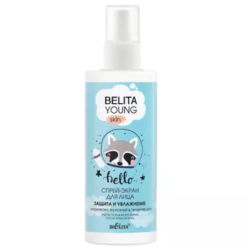 БЕЛИТА Спрей-экран для лица Защита и увлажнение Young Skin 115