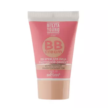 БЕЛИТА ВВ крем для лица Belita Young Photoshop Эффект