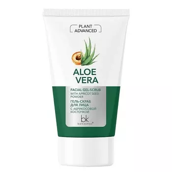 BELKOSMEX Plant Advanced Aloe Vera Гель-скраб для лица с абрикосовой косточкой 120.0