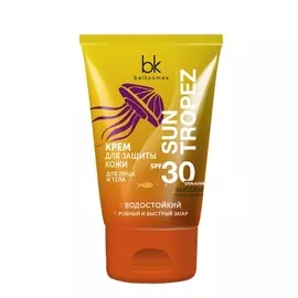 BELKOSMEX Sun Tropez Крем для лица и тела SPF 30 UVA+UVB высокая степень защиты, водостойкий 120.0