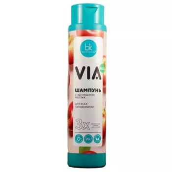 BELKOSMEX Шампунь с экстрактом яблока VIA mix 390.0