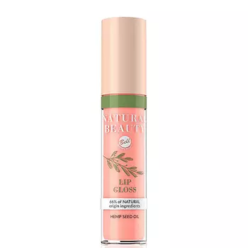 BELL Блеск для губ NATURAL BEAUTY LIP GLOSS увлажняющий с маслом