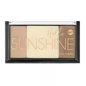BELL Палетка для скульптурирования HELLO SUNSHINE! FACE PALETTE