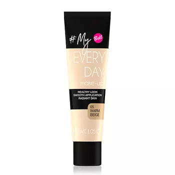 BELL Тональная основа для лица MY EVERY DAY MAKE-UP с эффектом сияния