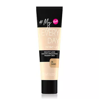 BELL Тональная основа для лица MY EVERY DAY MAKE-UP с эффектом сияния
