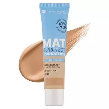BELL Тональная основа Hypoallergenic Mat & Protect Foundation SPF 25