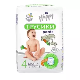 BELLA BABY HAPPY Подгузники - трусики для детей Maxi