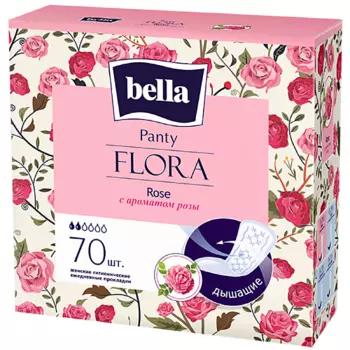 BELLA Прокладки ежедневные Panty FLORA Rose 70.0