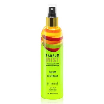 BELLERIVE Парфюмированный мист для тела Sweet Multifruit Сладкий Мультифрукт 250.0