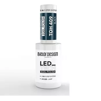 BELOR DESIGN Лак-гель для ногтей Led Tech 3в1
