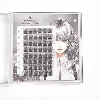 BENUAGE Накладные ресницы пучки 10-13 мм LOLITA