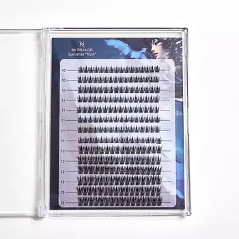 BENUAGE Накладные ресницы пучки 10-13 мм ASIA