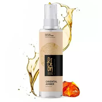 BEON Парфюмированный мист для тела ROYAL Oriental Amber восточно-древесный спрей для волос 105.0