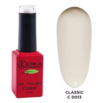 BERKA Гель-лак для ногтей Classic C пастельный оттенок
