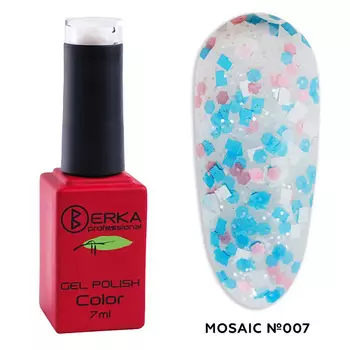 BERKA Гель-лак для ногтей Mosaic
