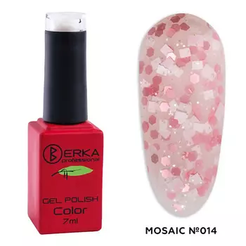 BERKA Гель-лак для ногтей Mosaic