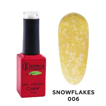 BERKA Гель-лак для ногтей Snowflakes