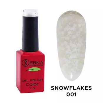 BERKA Гель-лак для ногтей Snowflakes