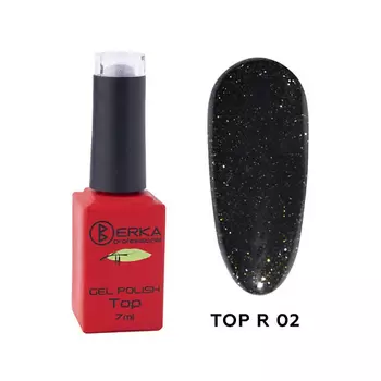BERKA Верхнее покрытие для гель-лака светоотражающее 7.0