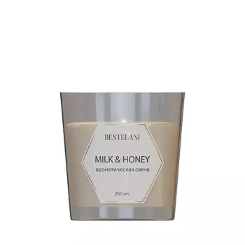 BESTELANI Ароматическая свеча "Milk & Honey"