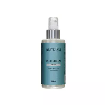 BESTELANI Масло для тела с шиммером, увлажняющее Rich Sheen