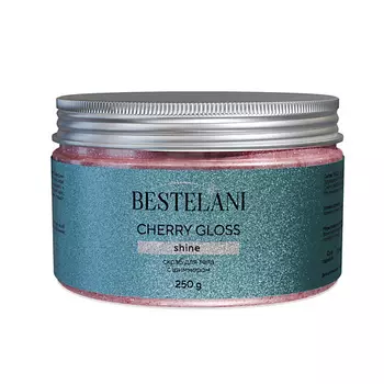 BESTELANI Скраб для тела с шиммером, Cherry gloss антицеллюлитный солевой
