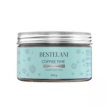 BESTELANI Скраб для тела, сахарный Coffee time увлажняющий с маслами
