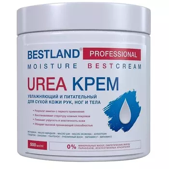 BESTLAND Крем с мочевиной 20% для рук, ног и тела 500.0