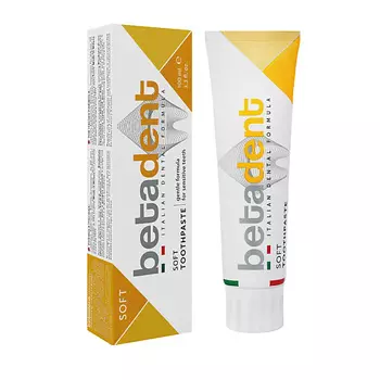 BETADENT Зубная паста при чувствительности зубов Soft