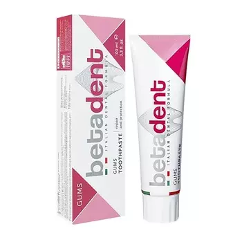 BETADENT Зубная паста при кровоточивости десен Gums