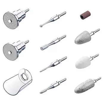 BEURER Комплект сменных насадок для маникюрно-педикюрного набора MP62