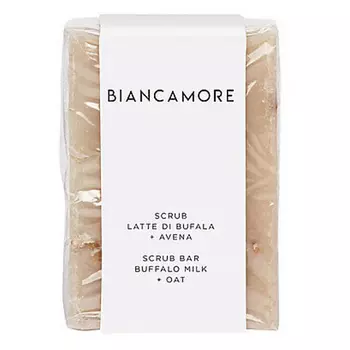 BIANCAMORE Отшелушивающее мыло Scrub Bar Buffalo Milk And Oat