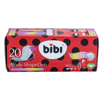 BIBI Ежедневные прокладки Body Shape Deo 20.0