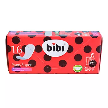 BIBI Ежедневные прокладки Panty Super 20.0