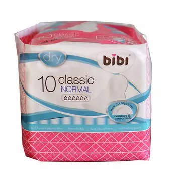 BIBI Прокладки для критических дней Classic Normal Dry 10.0