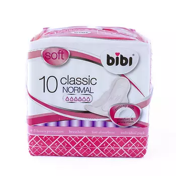 BIBI Прокладки для критических дней Classic Normal Soft 10.0