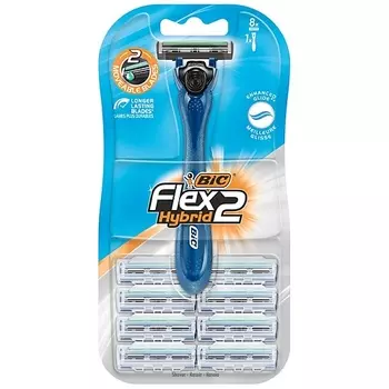 BIC Бритва мужская, Flex 2 Hybrid