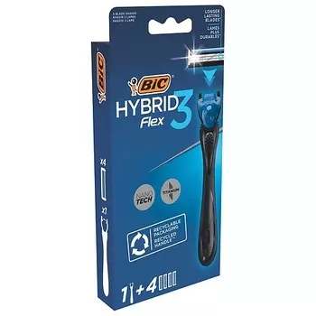 BIC Бритва мужская, Hybrid 3 Flex