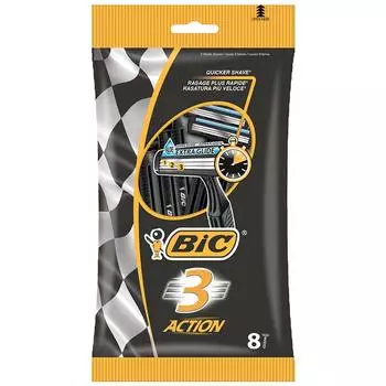 BIC Бритва мужская одноразовая, 3 Action