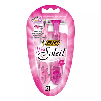 BIC Одноразовые бритвы женские 3 лезвия Miss Soleil 27.0