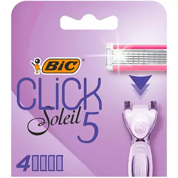 BIC Сменные кассеты для бритья 5 лезвия BIC Click 5 Soleil 31.0