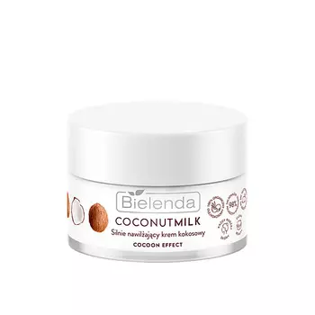 BIELENDA COCONUT MILK Высокоувлажняющий кокосовый крем COCOON EFFECT 50.0