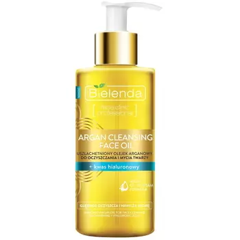 BIELENDA Гидрофильное Масло для снятия макияжа с гиалуроновой кислотой ARGAN CLEANSING FACE OIL 140