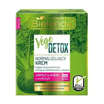 BIELENDA крем для лица нормализующий VEGE DETOX