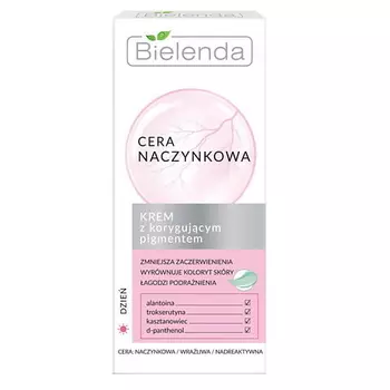 BIELENDA крем для лица с корректирующим пигментом CAPILLARY SKIN