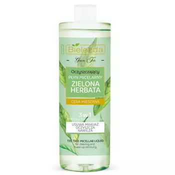 BIELENDA мицеллярная вода ЗЕЛЕНЫЙ ЧАЙ 500