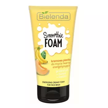 BIELENDA пенка для умывания Пребиотик, банан, дыня SMOOTHIE WASH