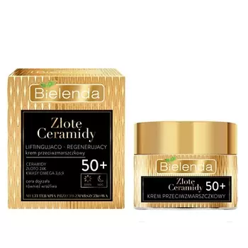 BIELENDA Регенерирующий лифтинг крем для лица 50+ день/ночь GOLDEN CERAMIDES 50.0