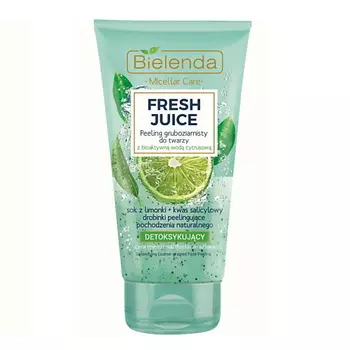 BIELENDA Детоксифицирующий скраб для лица Лайм FRESH JUICE 150.0